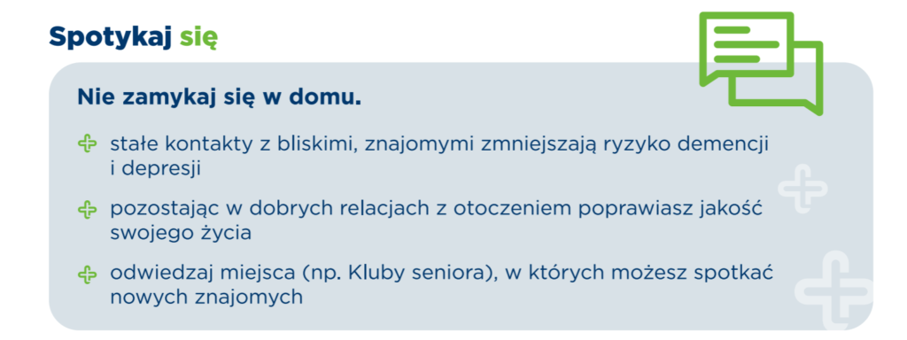 Wiosna dla seniora – wskazówki i zasady, które poprawią Twoje samopoczucie! - nie zapominaj o spotkaniach z bliskimi i przyjaciółmi - blog euromedicare.pl